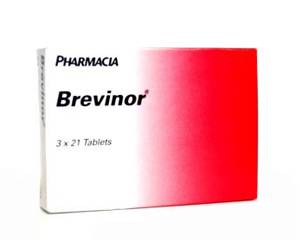 Brevinor (ethinylestradiol en norethisterone)