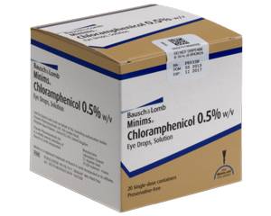 Minims Chloramphenicol