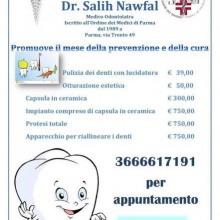 Ingrandire l'immagine: Nawfal Salih, dentista Parma