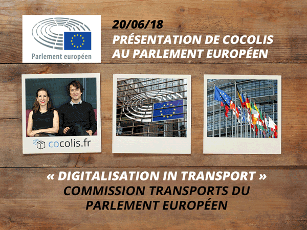 Cocolis au Parlement Européen
