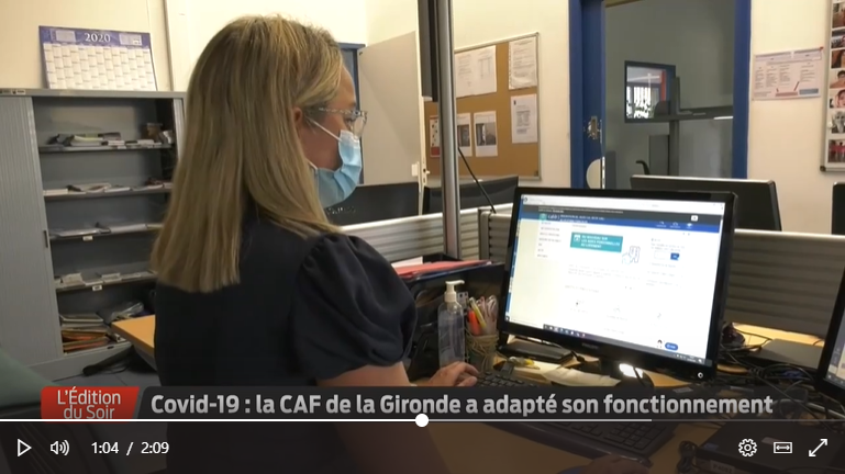2020-10-12 17_10_45-Regarder « Accueil de Floirac - comment la Caf sest elle adaptée avec la crise