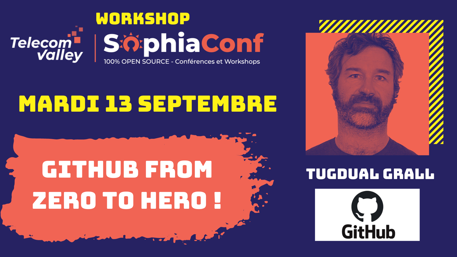 Workshop Github 13 septembre 2022 à 15h30 à Sophia Antipolis