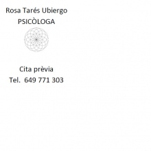 Acercar imagen: Rosa Tarés i Ubiergo, Psicólogo Barcelona