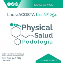 Acercar imagen: Laura Acosta Gómez, Podólogo Cáceres