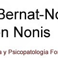 Consultoria de Psicologia Legal y Forense Dr. Bernat-N. Tiffon