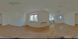 RECEPTION ROOM AND KITCHEN AREA