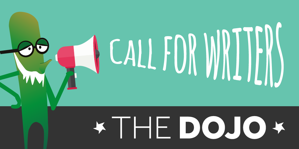 Dojo call for writers twitter