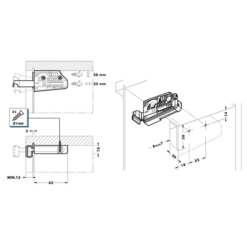 Camar Hanging Brackets