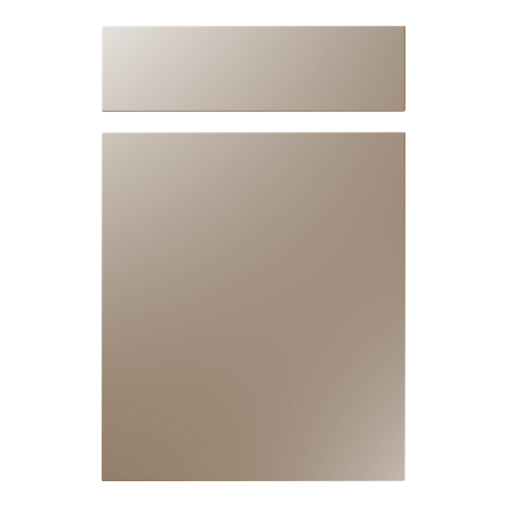 Modern Slab Style Kitchen Door