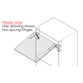 Top Flap Stay Hinge