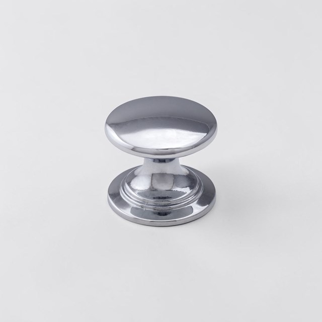 Windsor Chrome Traditional Knob | Traditional Knobs