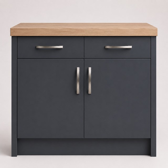 Serica Matte Indigo Blue Slab Replacement Kitchen Door | Slab Serica Matte Indigo Blue Slab Replacement Kitchen Door | Slab