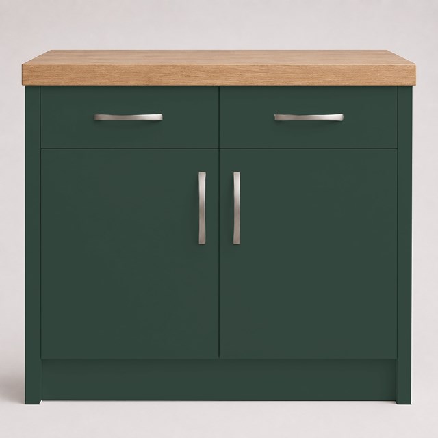 Serica Matte Kombu Green Slab Replacement Kitchen Door | Slab