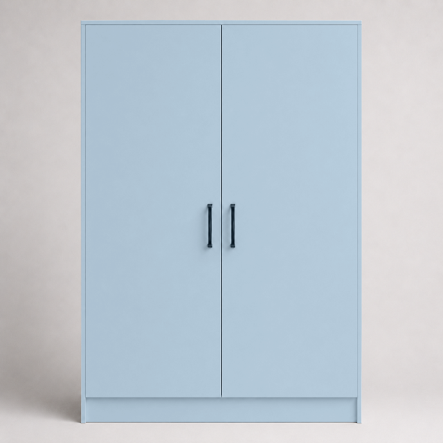 Super Matte Denim Slab Replacement Wardrobe Door | Slab Super Matte Denim Slab Replacement Wardrobe Door | Slab