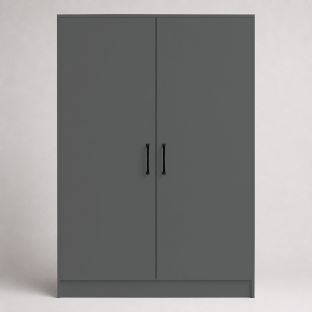 Super Matte Graphite Slab Replacement Wardrobe Door | Slab Super Matte Graphite Slab Replacement Wardrobe Door | Slab