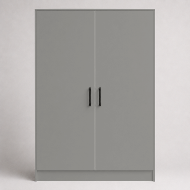 Super Matte Onyx Grey Slab Replacement Wardrobe Door | Slab