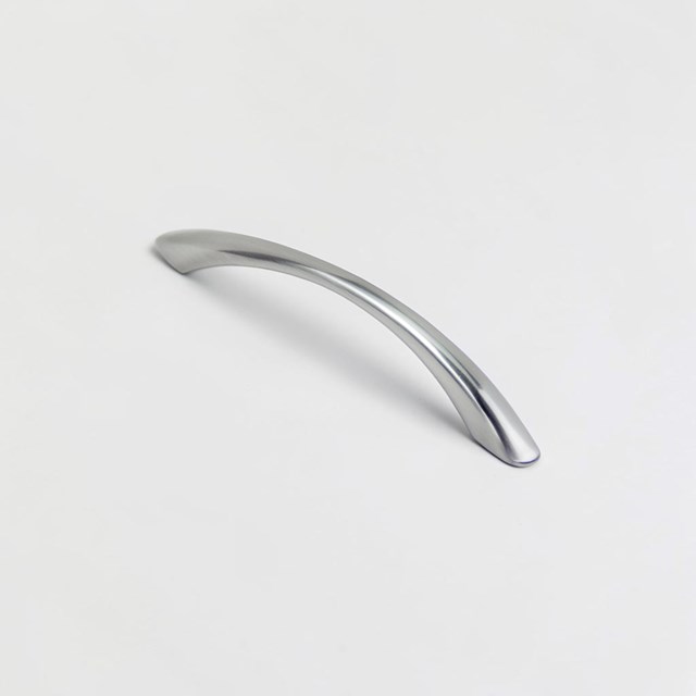 Swayed Pull Brushed Nickel Essential Handle | Essential Handles