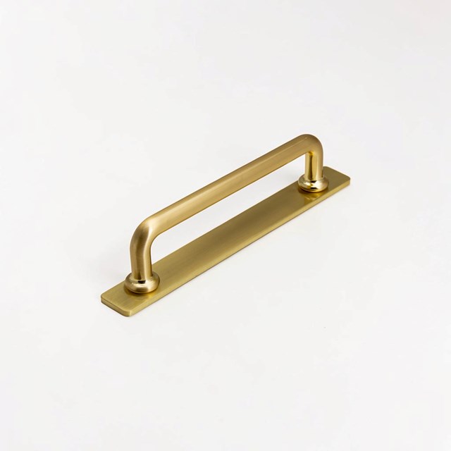 Banbury Brushed Satin Brass Traditional Handle | Traditional Handles