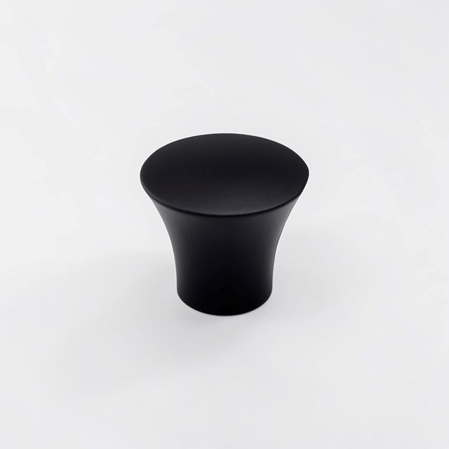 Malvern Matt Black Traditional Knob | Traditional Knobs Malvern Matt Black Traditional Knob | Traditional Knobs