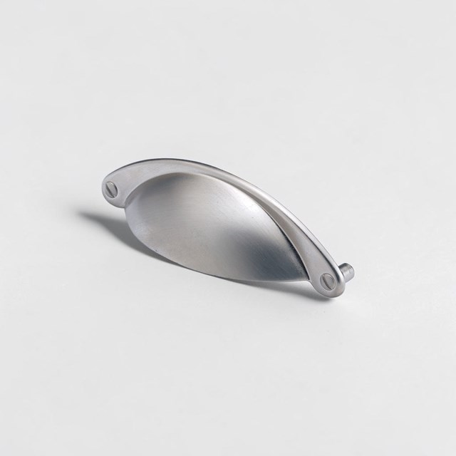Finger Pull Brushed Nickel Essential Handle | Essential Handles Finger Pull Brushed Nickel Essential Handle | Essential Handles