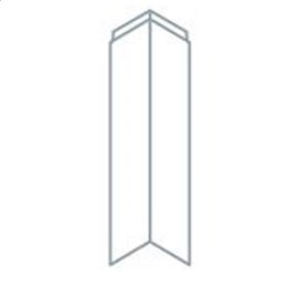Avanti Opus 22mm Corner Post, High Gloss White 715 x 50 x 50mm Avanti Opus 22mm Corner Post, High Gloss White 715 x 50 x 50mm