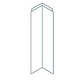 Avanti Legno Horizontal Grain 22mm Corner Post, Grey Ash