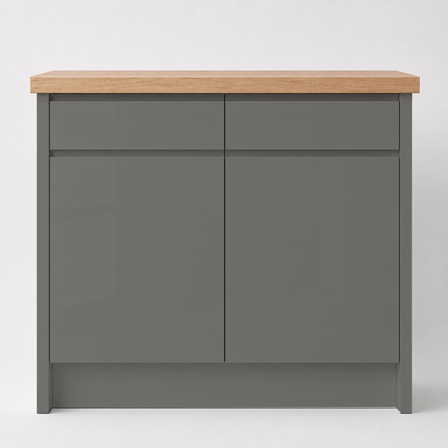 High Gloss Onyx Grey J Pull Replacement Kitchen Door | J Pull High Gloss Onyx Grey J Pull Replacement Kitchen Door | J Pull