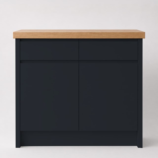 Super Matte Indigo Blue J Pull Replacement Kitchen Door | J Pull Super Matte Indigo Blue J Pull Replacement Kitchen Door | J Pull