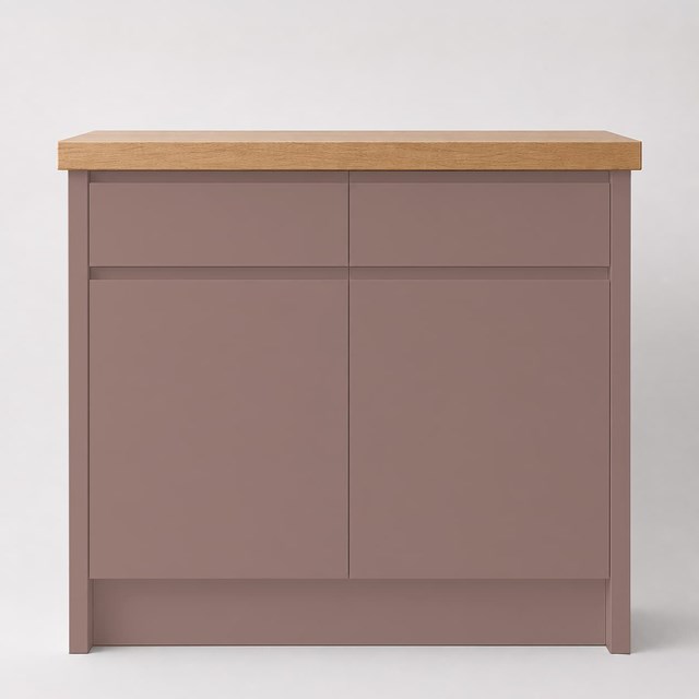 Super Matte Kobe (Dusty Pink) J Pull Replacement Kitchen Door | J Pull Super Matte Kobe (Dusty Pink) J Pull Replacement Kitchen Door | J Pull