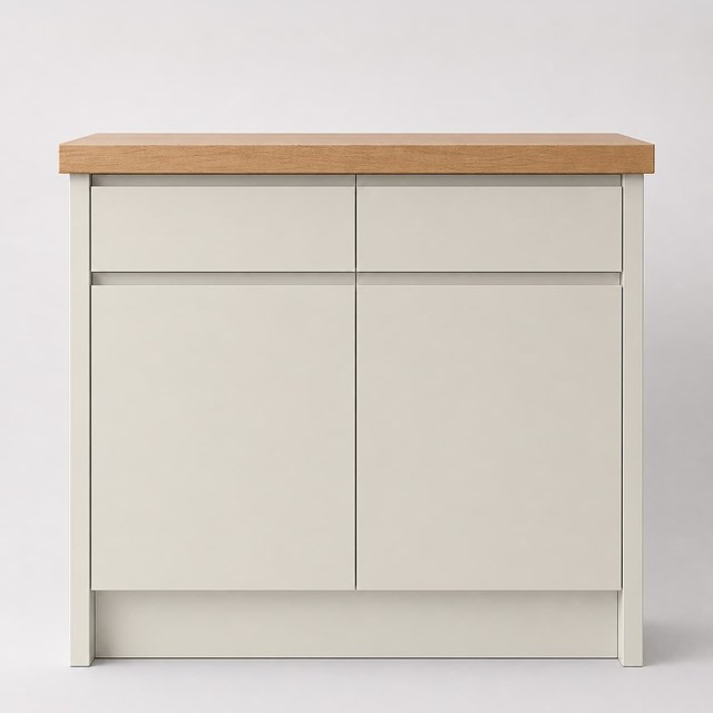 Super Matte Mussel J Pull Replacement Kitchen Door | J Pull Super Matte Mussel J Pull Replacement Kitchen Door | J Pull
