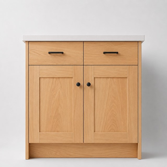 Woodgrain Montana Oak Shaker Replacement Kitchen Door | Shaker Woodgrain Montana Oak Shaker Replacement Kitchen Door | Shaker