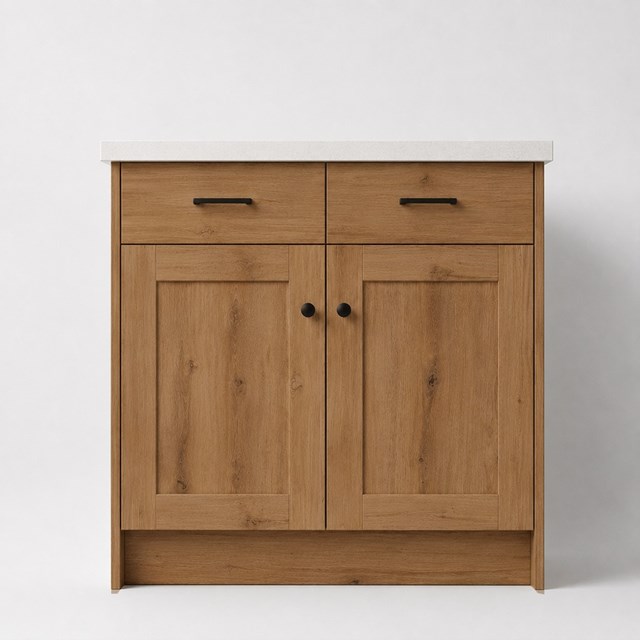 Woodgrain Natural Aida Walnut Shaker Replacement Kitchen Door | Shaker Woodgrain Natural Aida Walnut Shaker Replacement Kitchen Door | Shaker