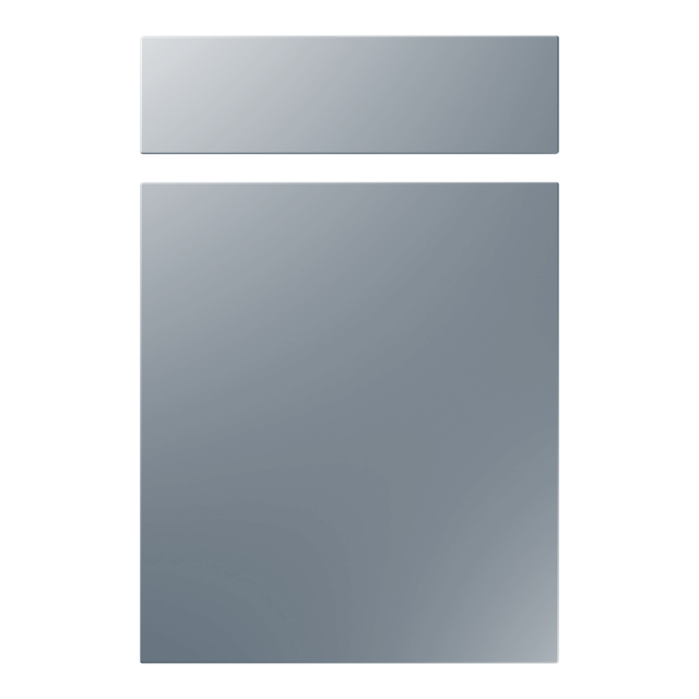 Modern Slab Style Kitchen Door