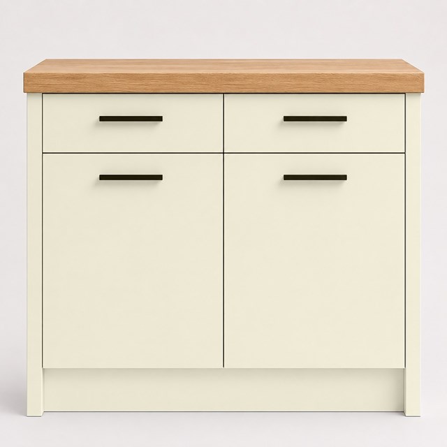 Matte Ivory Slab Replacement Kitchen Door | Slab Matte Ivory Slab Replacement Kitchen Door | Slab