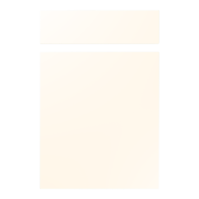 Modern Slab Style Kitchen Door