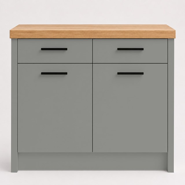 Super Matte Dust Grey Slab Replacement Kitchen Door | Slab Super Matte Dust Grey Slab Replacement Kitchen Door | Slab