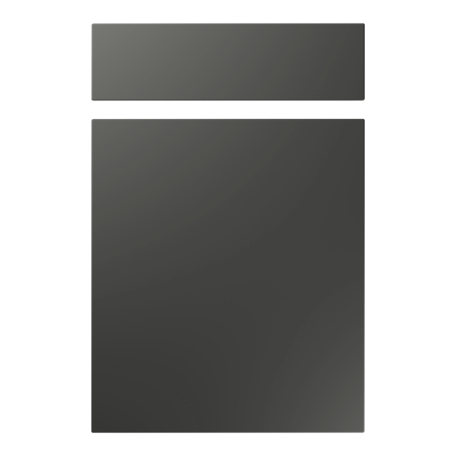 Modern Slab Style Kitchen Door
