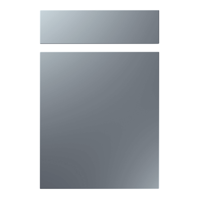 Modern Slab Style Kitchen Door