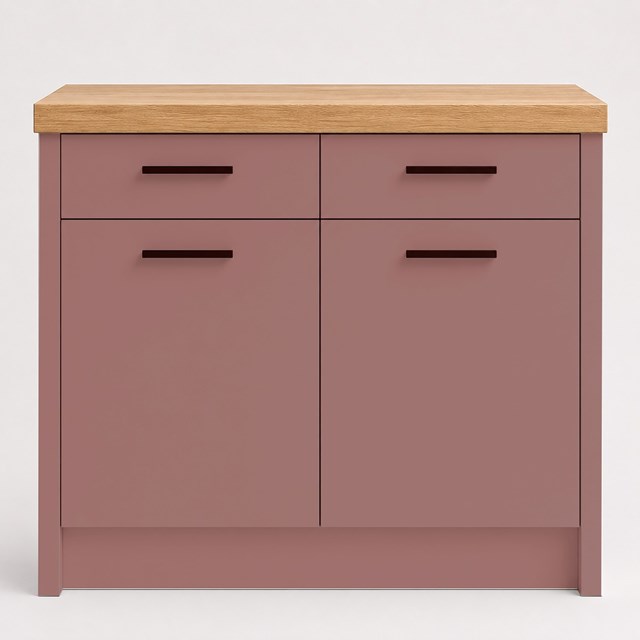 Super Matte Rusty Red Slab Replacement Kitchen Door | Slab Super Matte Rusty Red Slab Replacement Kitchen Door | Slab