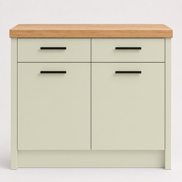 Super Matte Sage Green Slab Replacement Kitchen Door | Slab Super Matte Sage Green Slab Replacement Kitchen Door | Slab