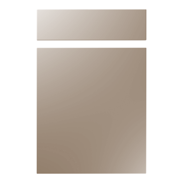 Modern Slab Style Kitchen Door