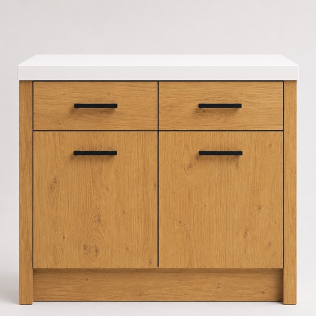 Woodgrain Winchester Oak Slab Replacement Kitchen Door | Slab Woodgrain Winchester Oak Slab Replacement Kitchen Door | Slab
