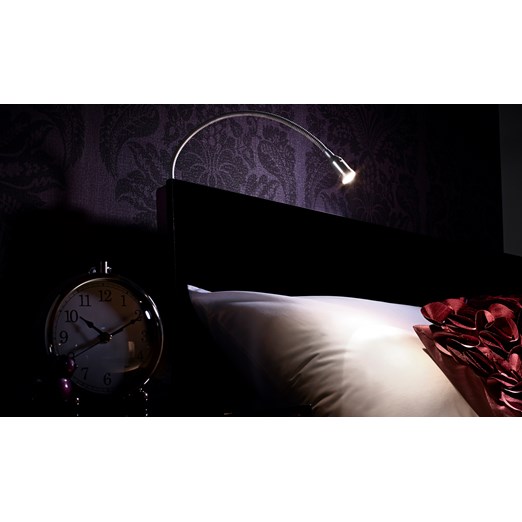 LED Reading Light with in-built driver Aluminium Cool White