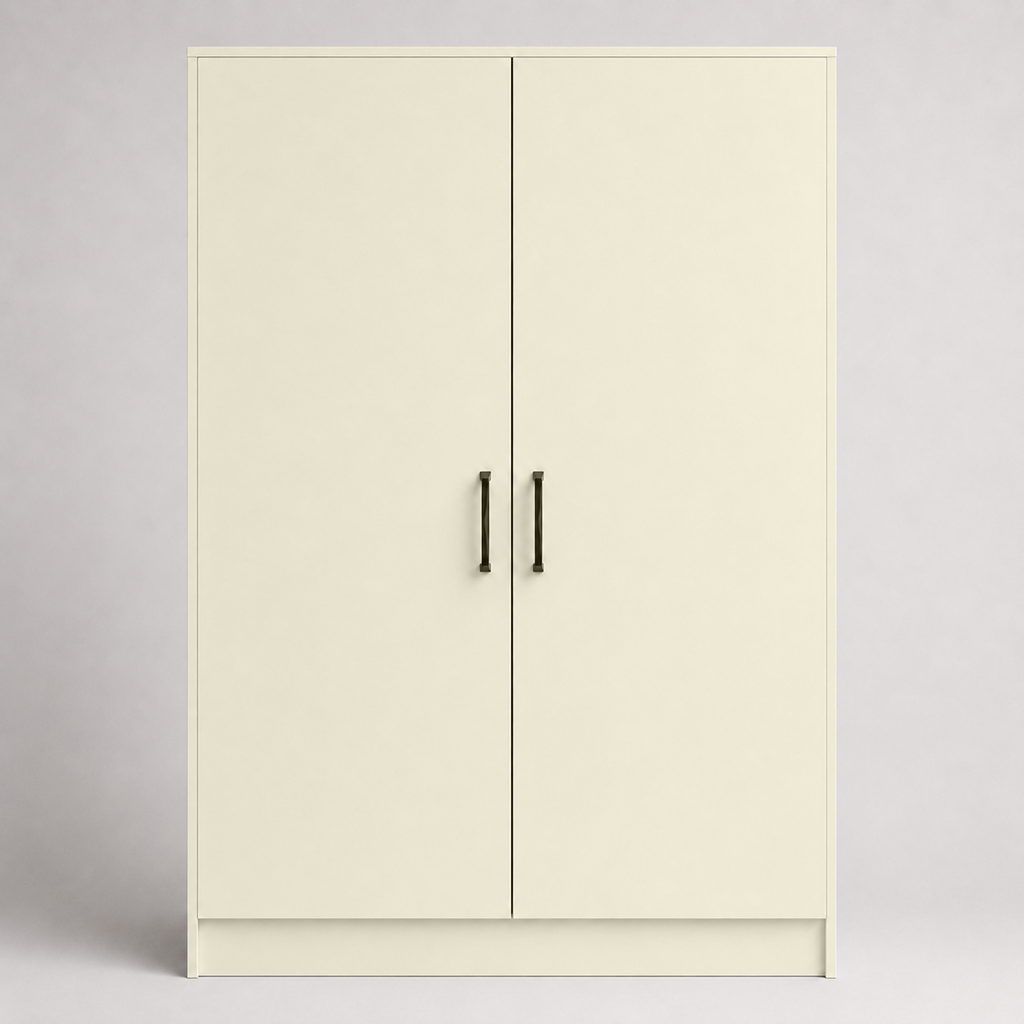 Matte Ivory Slab Replacement Wardrobe Door | Slab Matte Ivory Slab Replacement Wardrobe Door | Slab