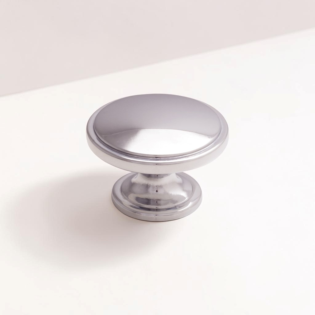 Henrietta Chrome Traditional Knob | Traditional Knobs Henrietta Chrome Traditional Knob | Traditional Knobs