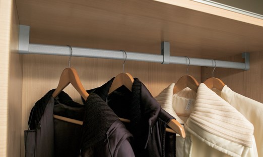 Aluminium Wardrobe Rail