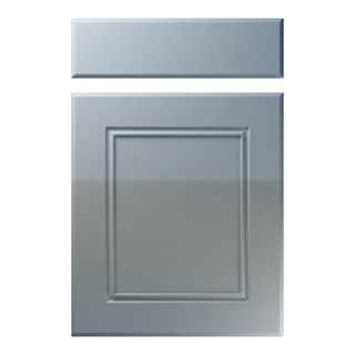 Ascot Kitchen Replacement Door in High Gloss Denim