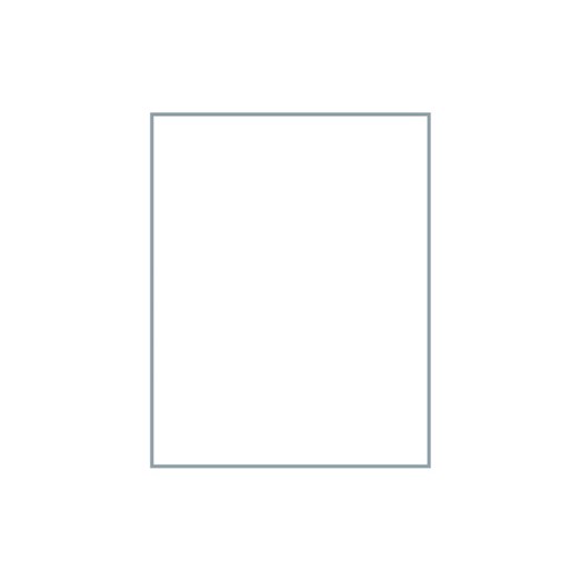 Avanti Quadro 22mm Panel in Light Grey Grained Paint Effect