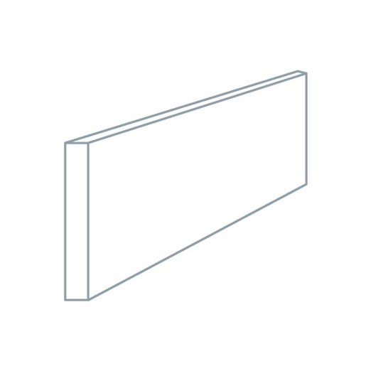 Avanti Quadro 22mm Plinth, Stone Grey Grained Paint Effect 150 x 2800mm