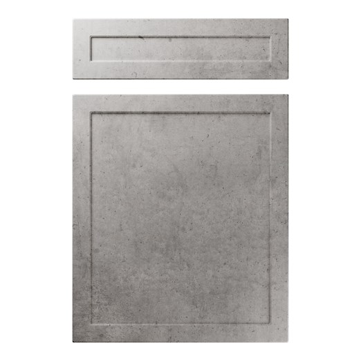 Balmoral Kitchen Replacement Door in Super Matt Chicago Concrete Light